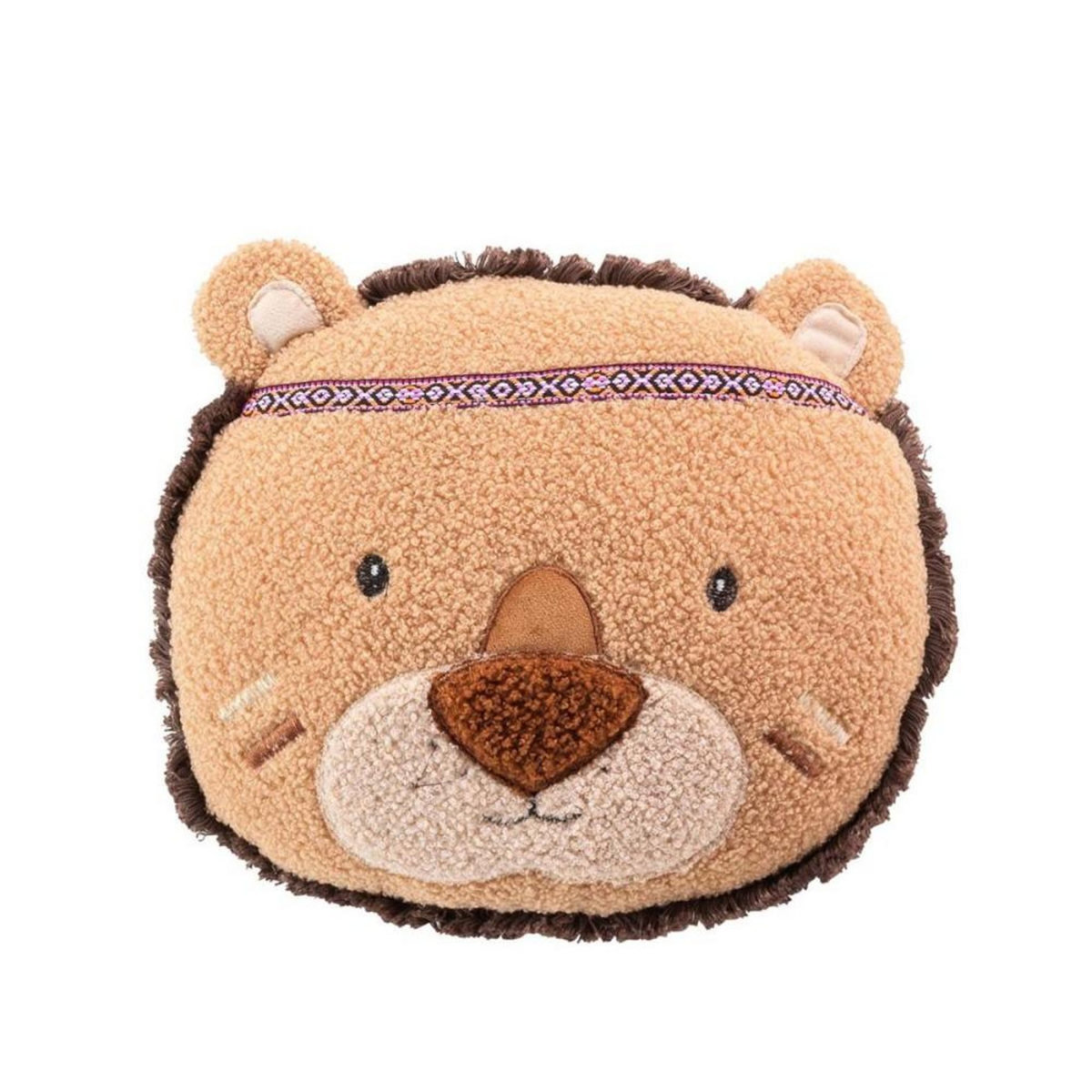 Douceur d'Intérieur Coussin 30x30 cm Fantaisie Lionceau