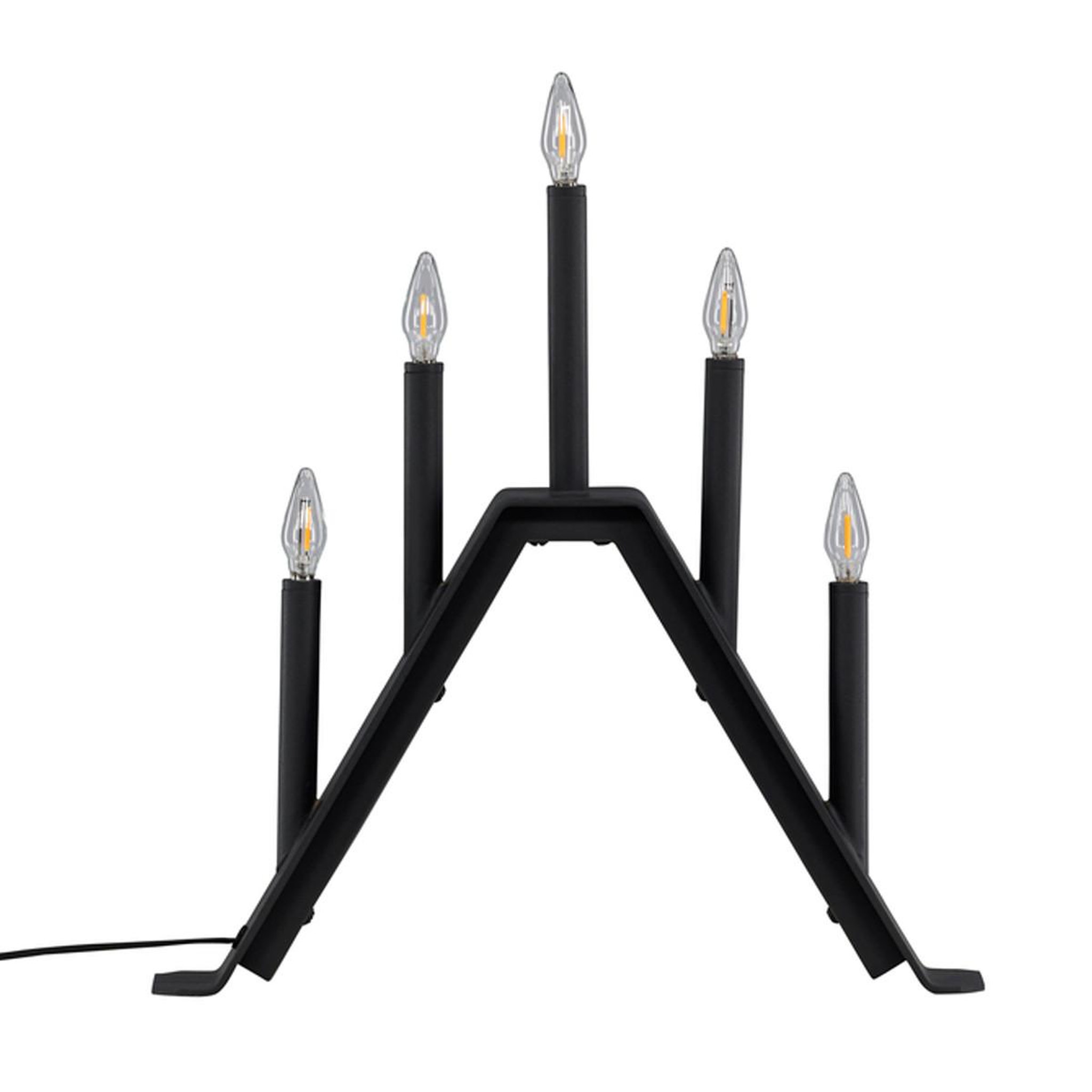 Paris Prix Chandelier à led  are  92cm noir