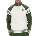 FILA Veste de survêtement Blanc/ Homme Fila Ferarra. Coloris disponibles : Vert