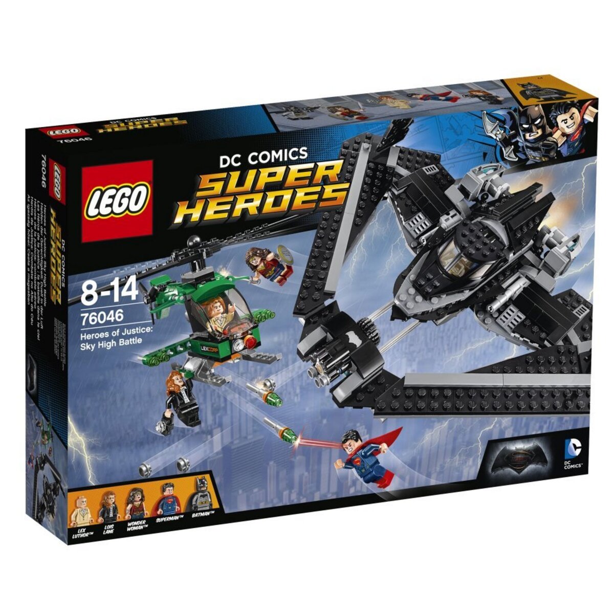 LEGO DC Comics Super Heroes 76046 - Les Héros de la Justice : la bataille dans le ciel