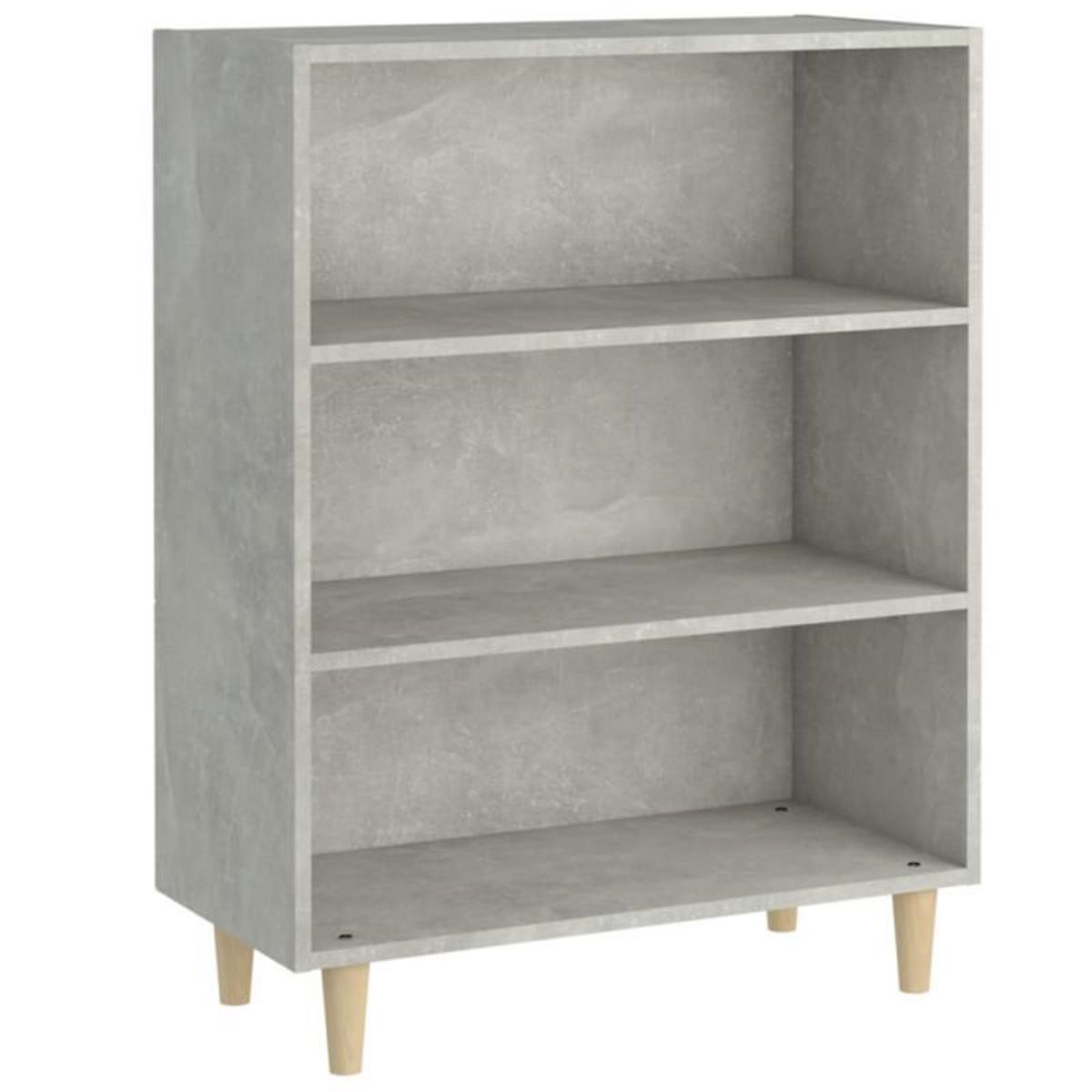 VIDAXL Buffet Gris béton 69,5x32,5x90 cm Bois d ingénierie