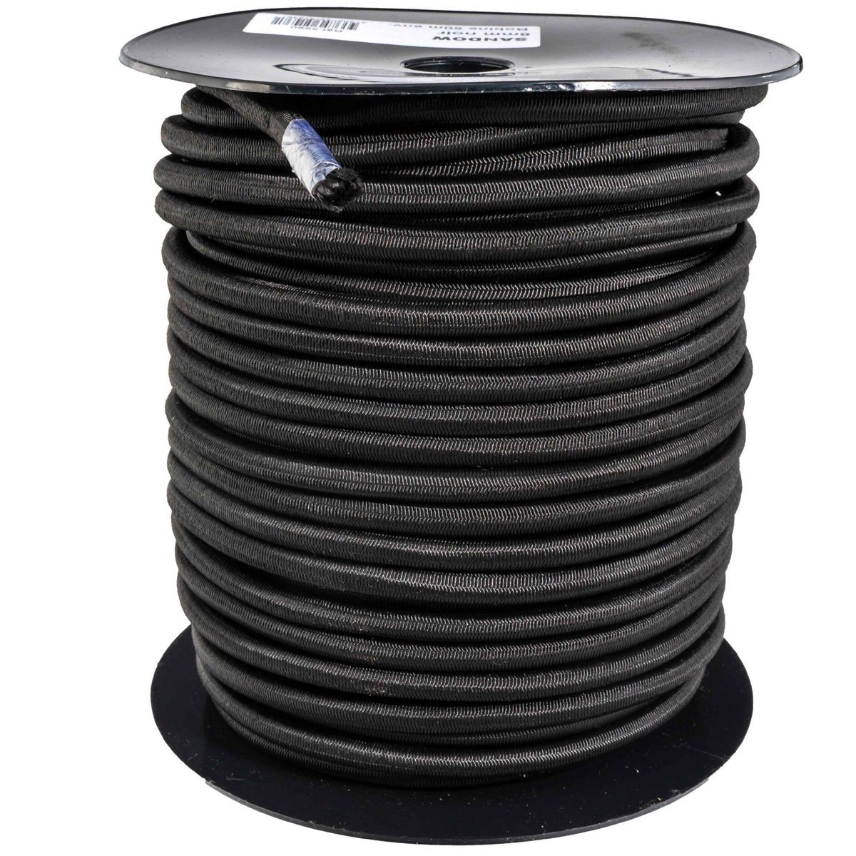 Corderies tournonaises Tendeur noir 10 mm x 40 mètres sur bobine