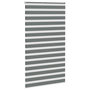 Voir la diapositive 3 : VIDAXL Store zebre gris fonce largeur du tissu 130,9 cm polyester
