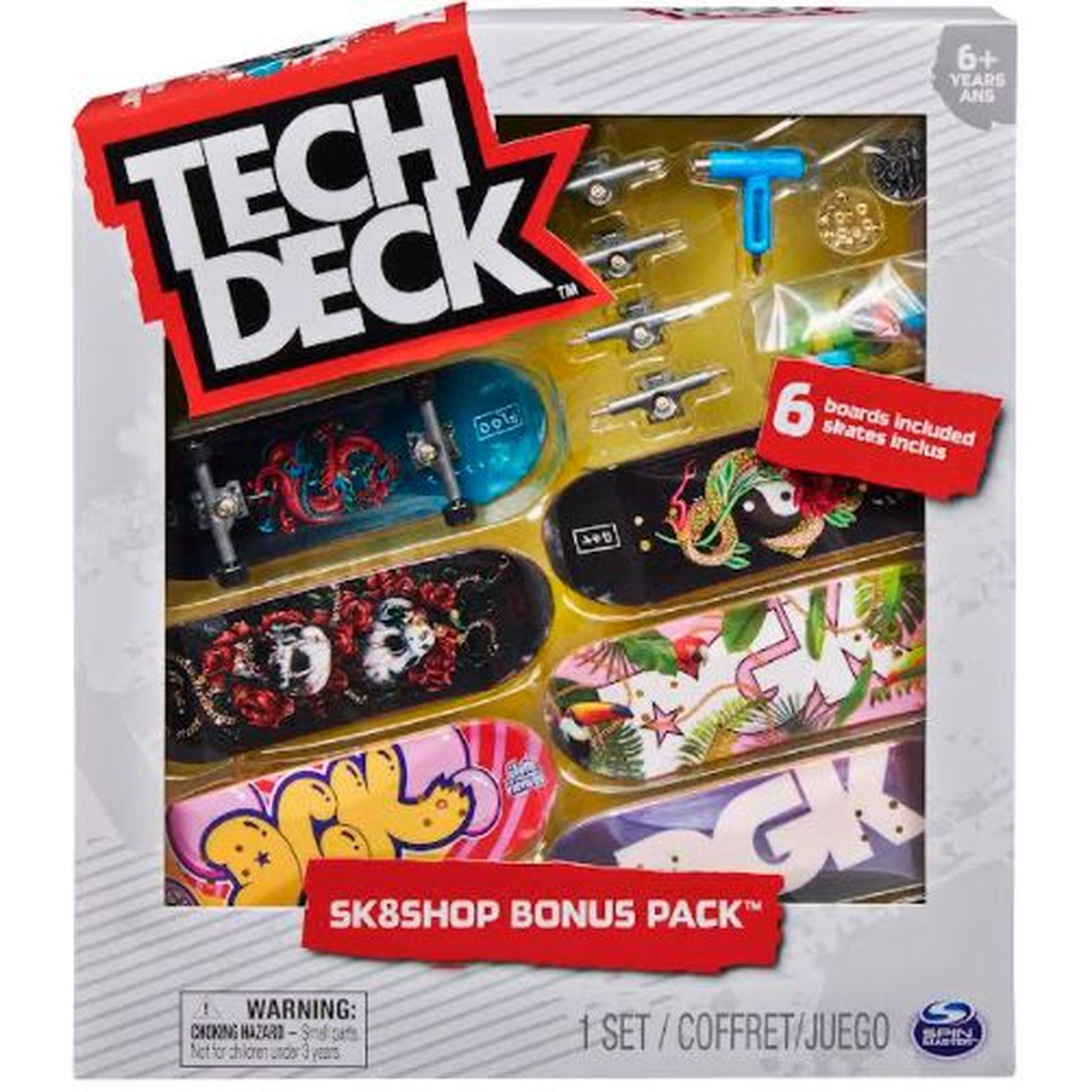 Voir la diapositive 6 : SPIN MASTER Miniature - Skate Shop bonus pack Tech deck
