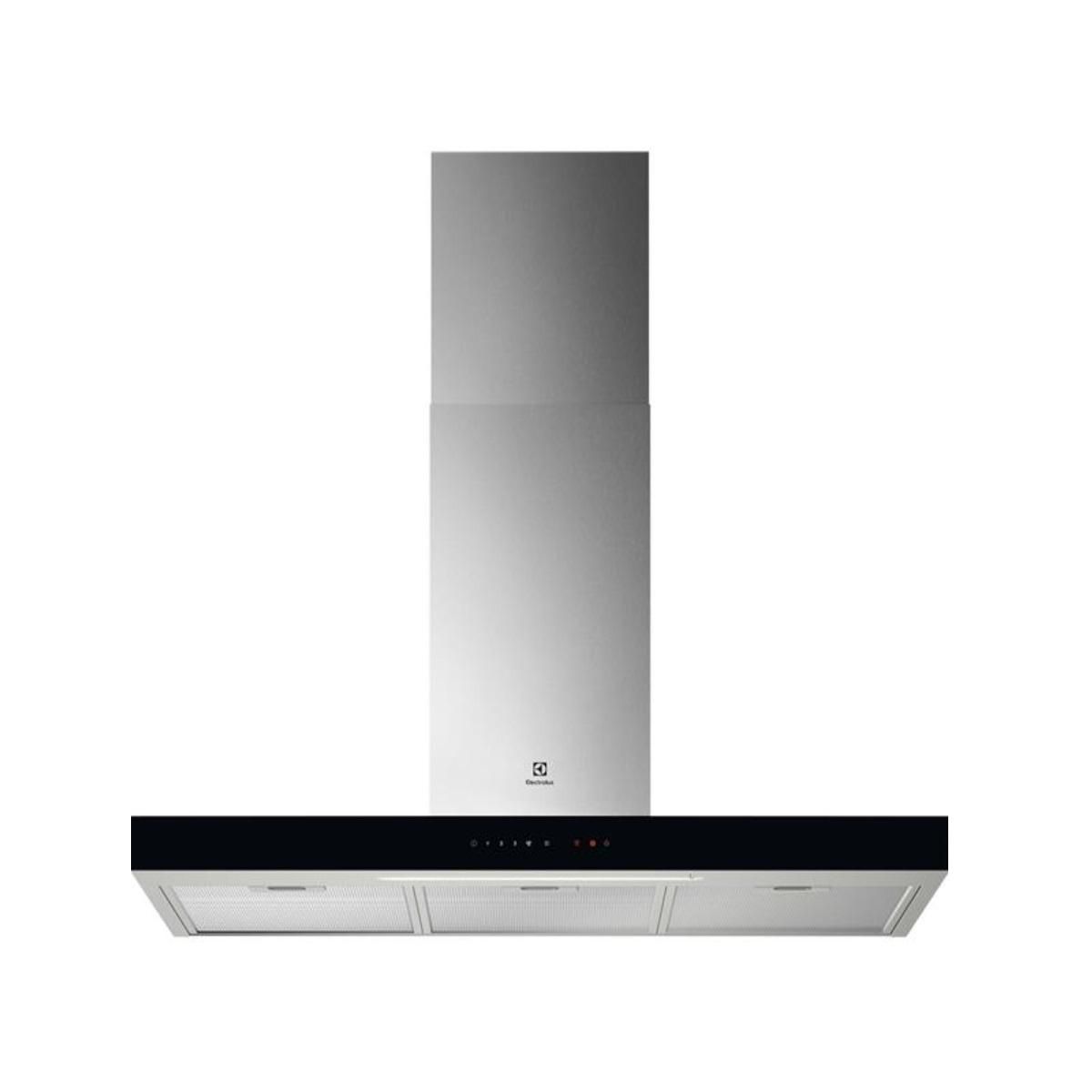 ELECTROLUX Hotte décorative murale 90cm 600m3/h inox - LFT819X