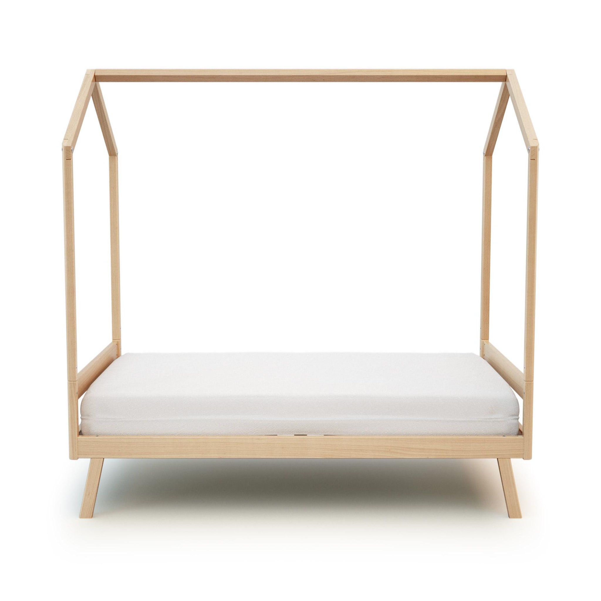 Voir la diapositive 2 : AT4 Lit cabane bébé évolutif CONFORT en bois