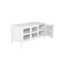 Voir la diapositive 3 : Paris Prix Meuble TV 3 Portes  Acero  120cm Blanc