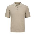 Jack & Jones Polo  Homme Jack & Jones Cooper. Coloris disponibles : Beige