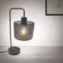 The Home Deco Factory Lampe à poser design marbre Olix - H. 50 cm - Gris