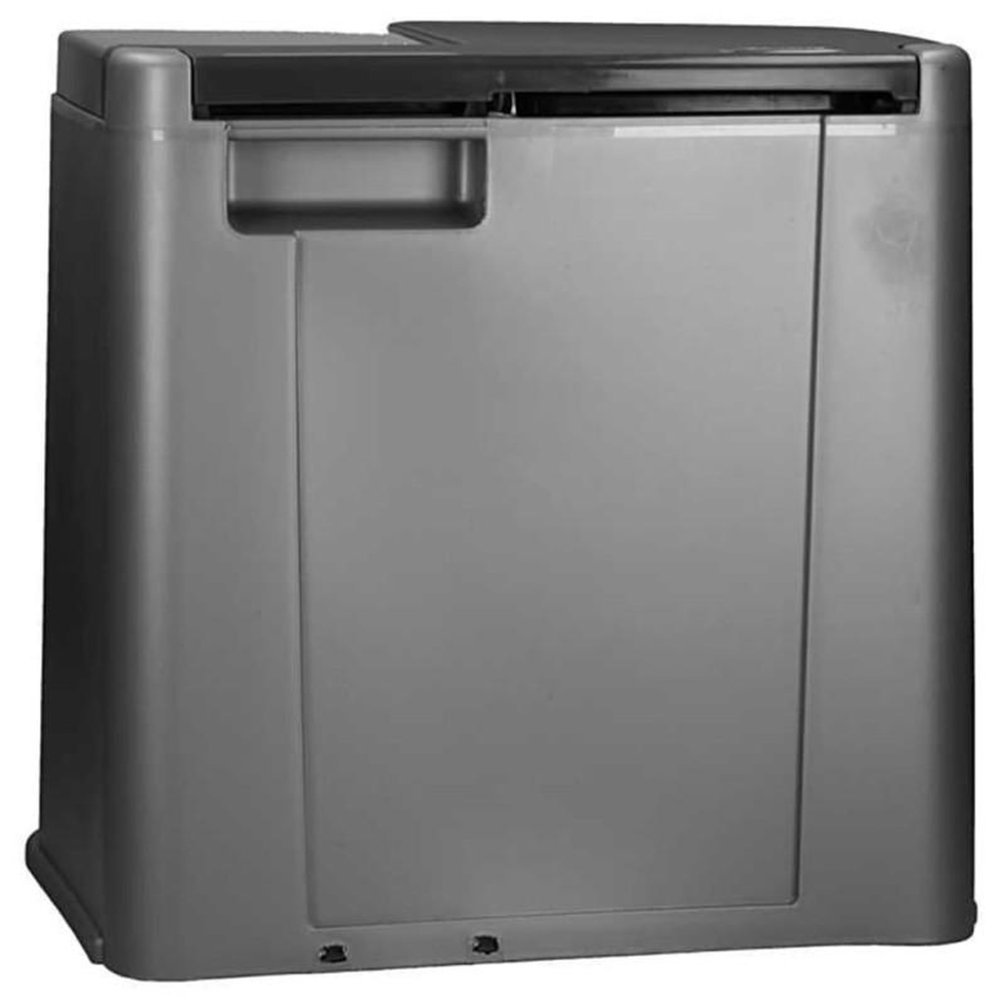 Voir la diapositive 6 : CURVER Curver Poubelle duo à pédale Deco Seaux intérieurs 15 L et 6 L Gris