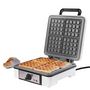 Voir la diapositive 2 : CECOTEC Croque Gaufre Cecotec Fun Gofrestone 4Inox inox