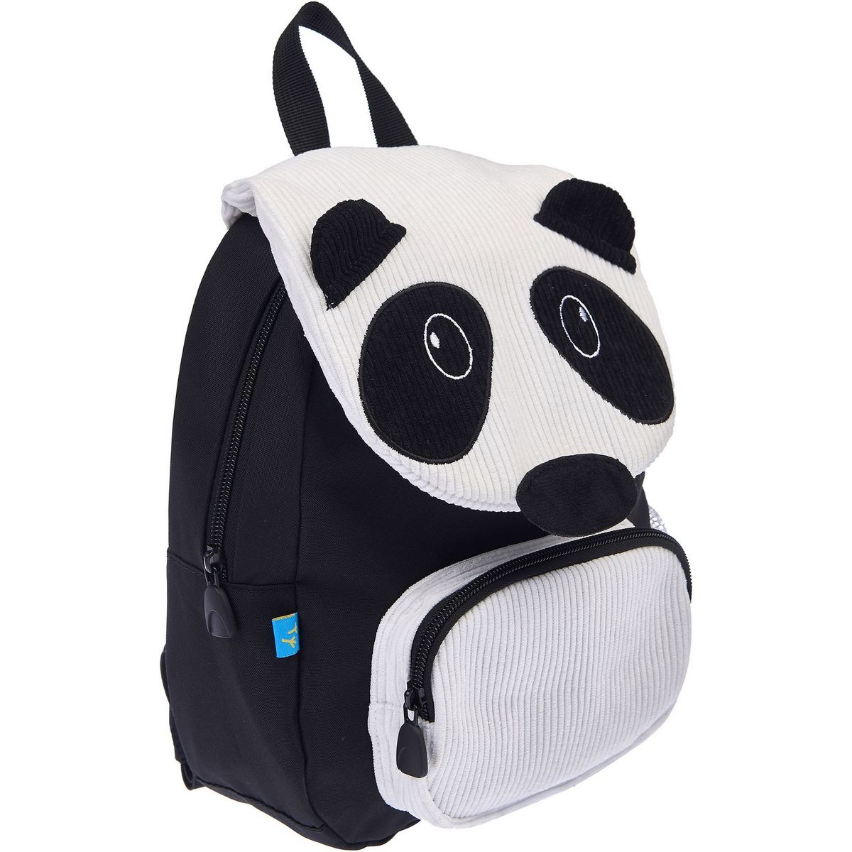 AUCHAN Sac maternelle noir et blanc PANDA