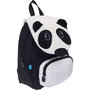 Voir la diapositive 2 : AUCHAN Sac maternelle noir et blanc PANDA