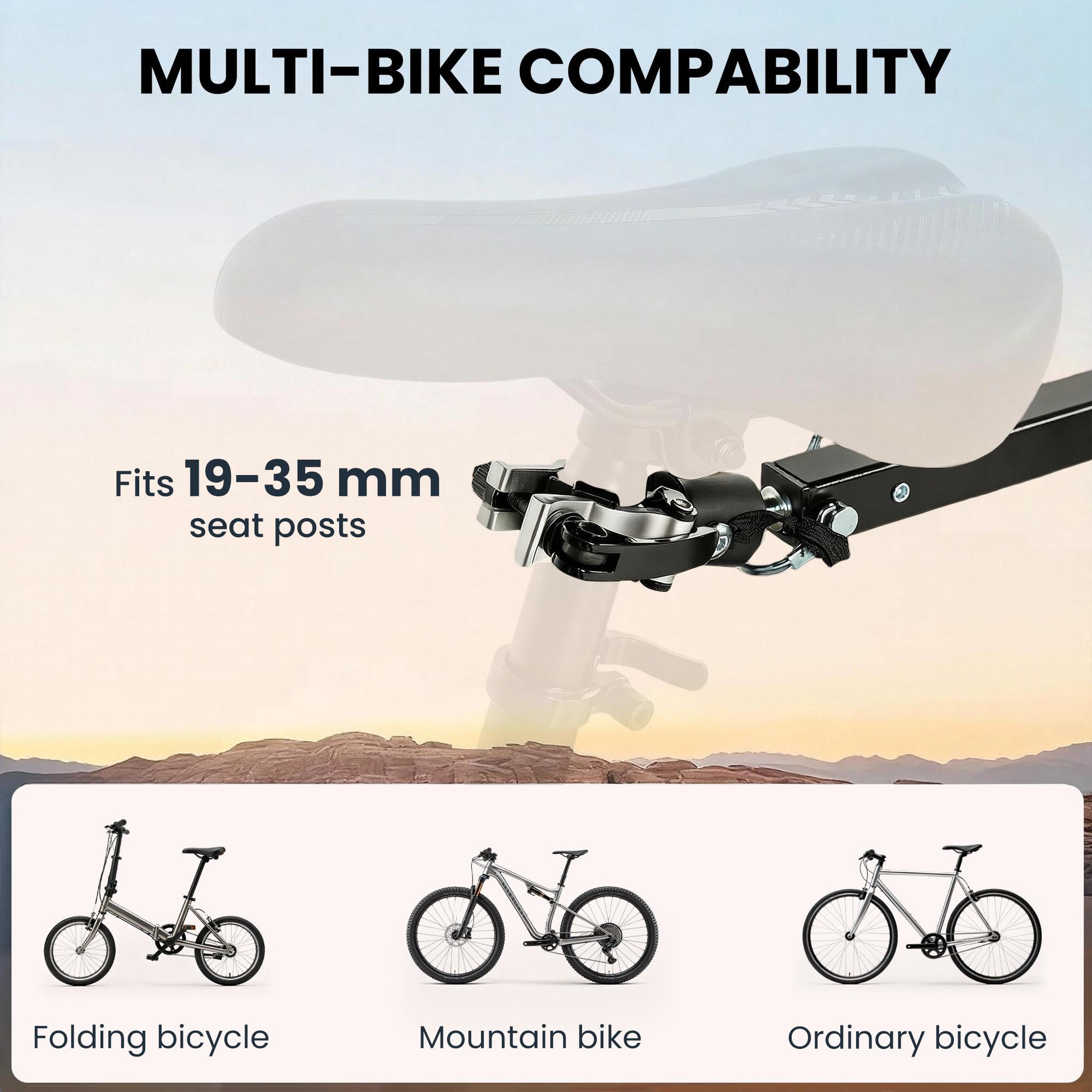Voir la diapositive 4 : HOMCOM Remorque vélo cargo pliable caisse plastique 65l noir
