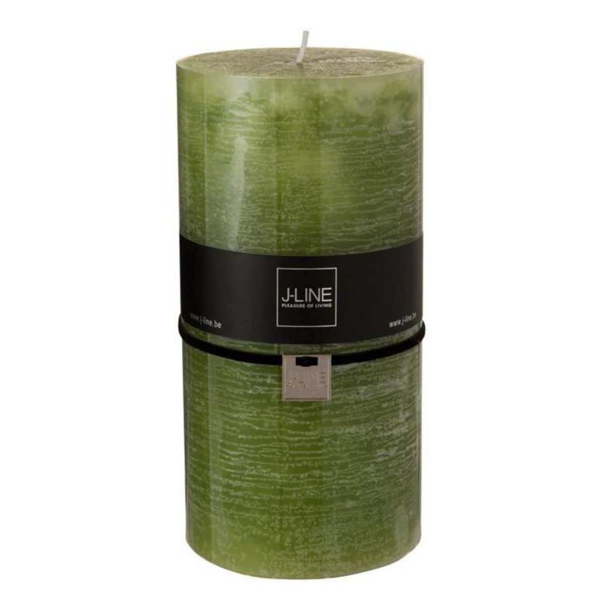 Paris Prix Bougie Cylindrique Déco  Junina  20cm Vert Herbe