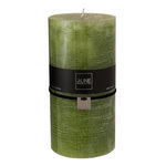 Paris Prix Bougie Cylindrique Déco  Junina  20cm Vert Herbe