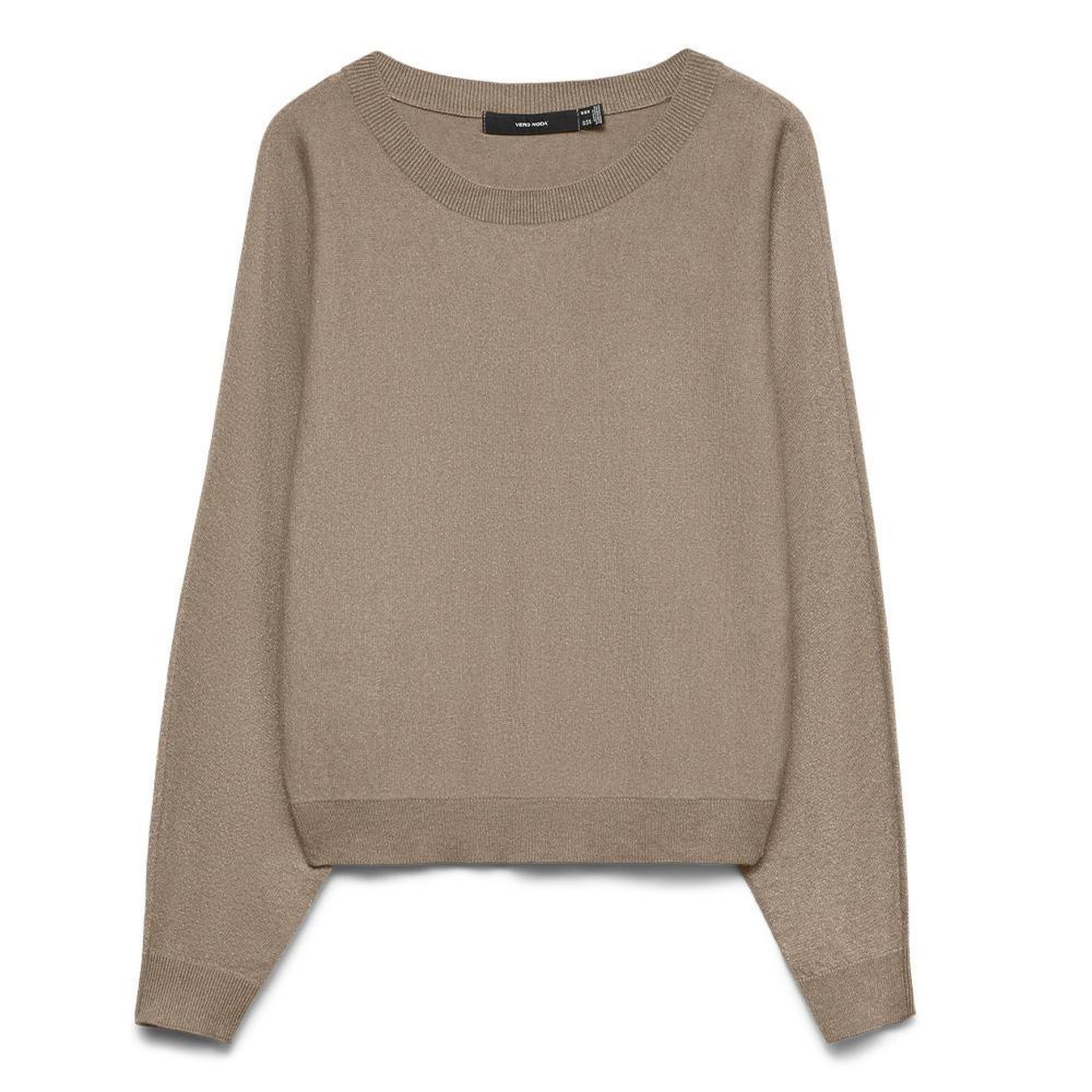 Vero Moda Pull Marron Femme Vero Moda Happyglitter Batwing