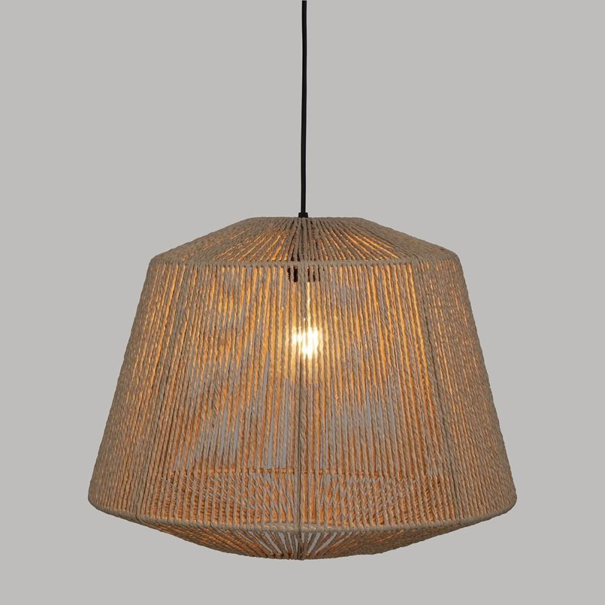 Voir la diapositive 3 : ATMOSPHERA Suspension corde Jily naturel D48