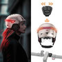 Voir la diapositive 4 : CASR Casque Led Glow rose taille M