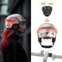 Voir la diapositive 4 : CASR Casque Led Glow rose taille M