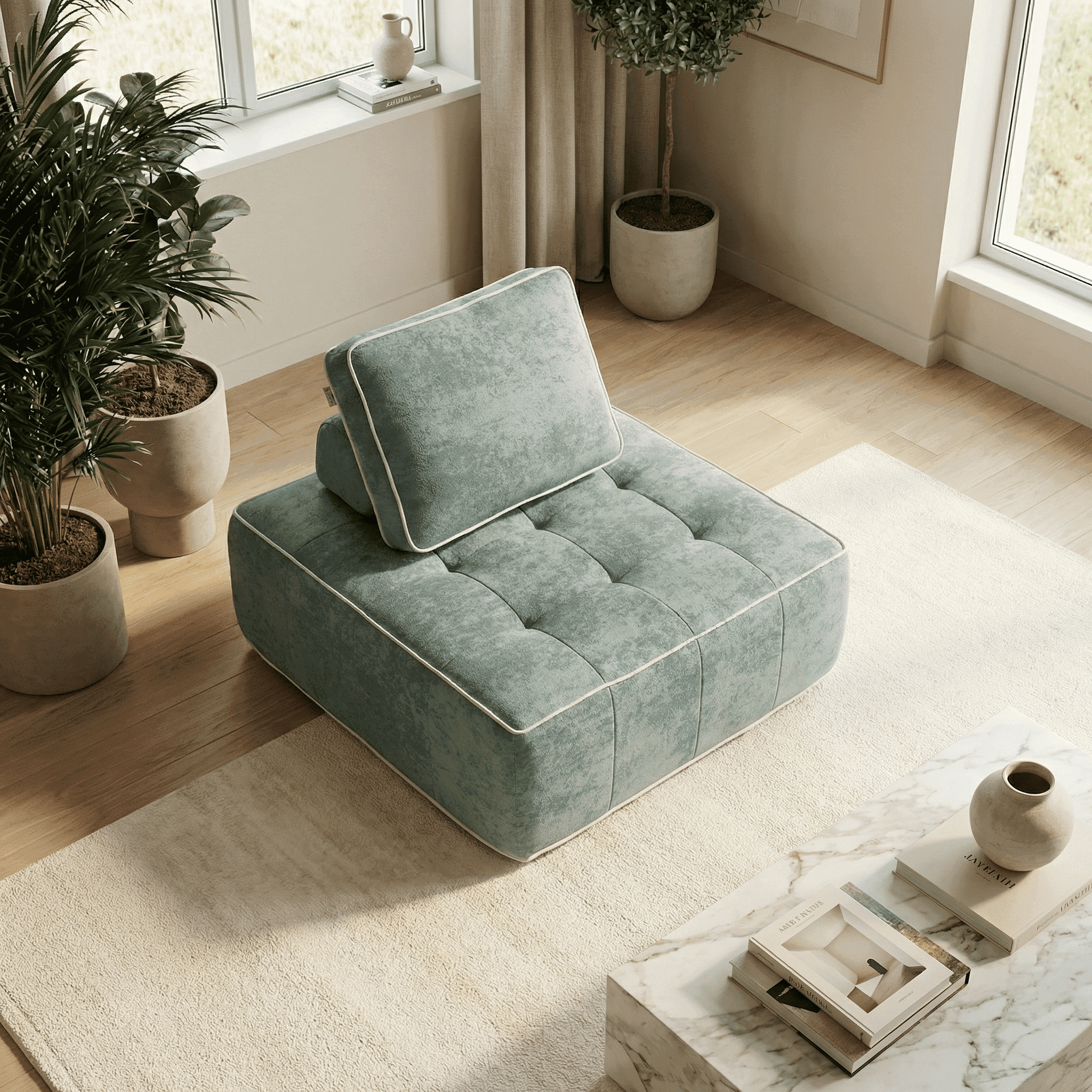 Voir la diapositive 4 : COCO LIVING Coco Living Fauteuil Zen