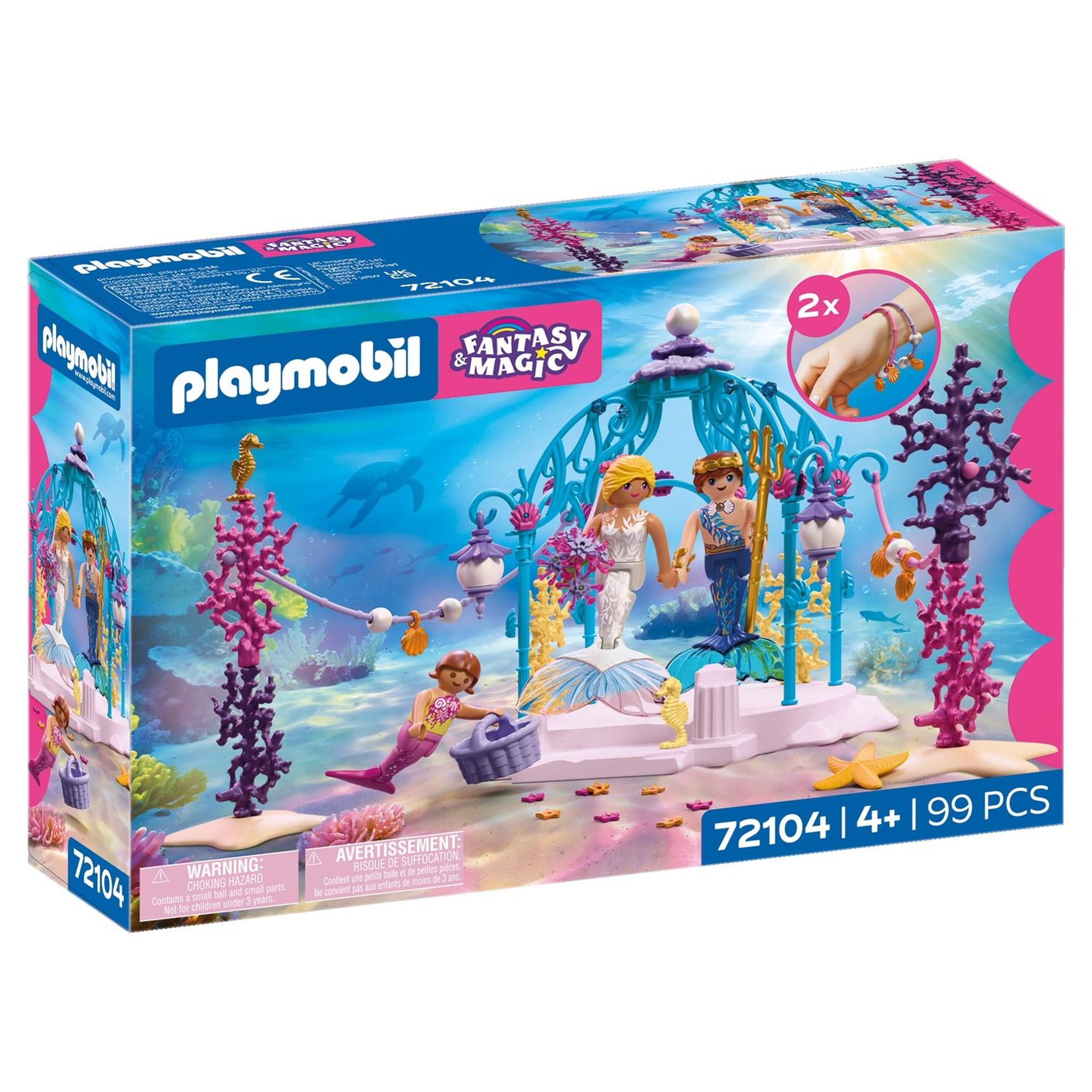 PLAYMOBIL Fantasy & Magic Mariage des sirènes