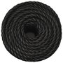 Voir la diapositive 3 : VIDAXL Corde de travail Noir 10 mm 25 m polypropylene