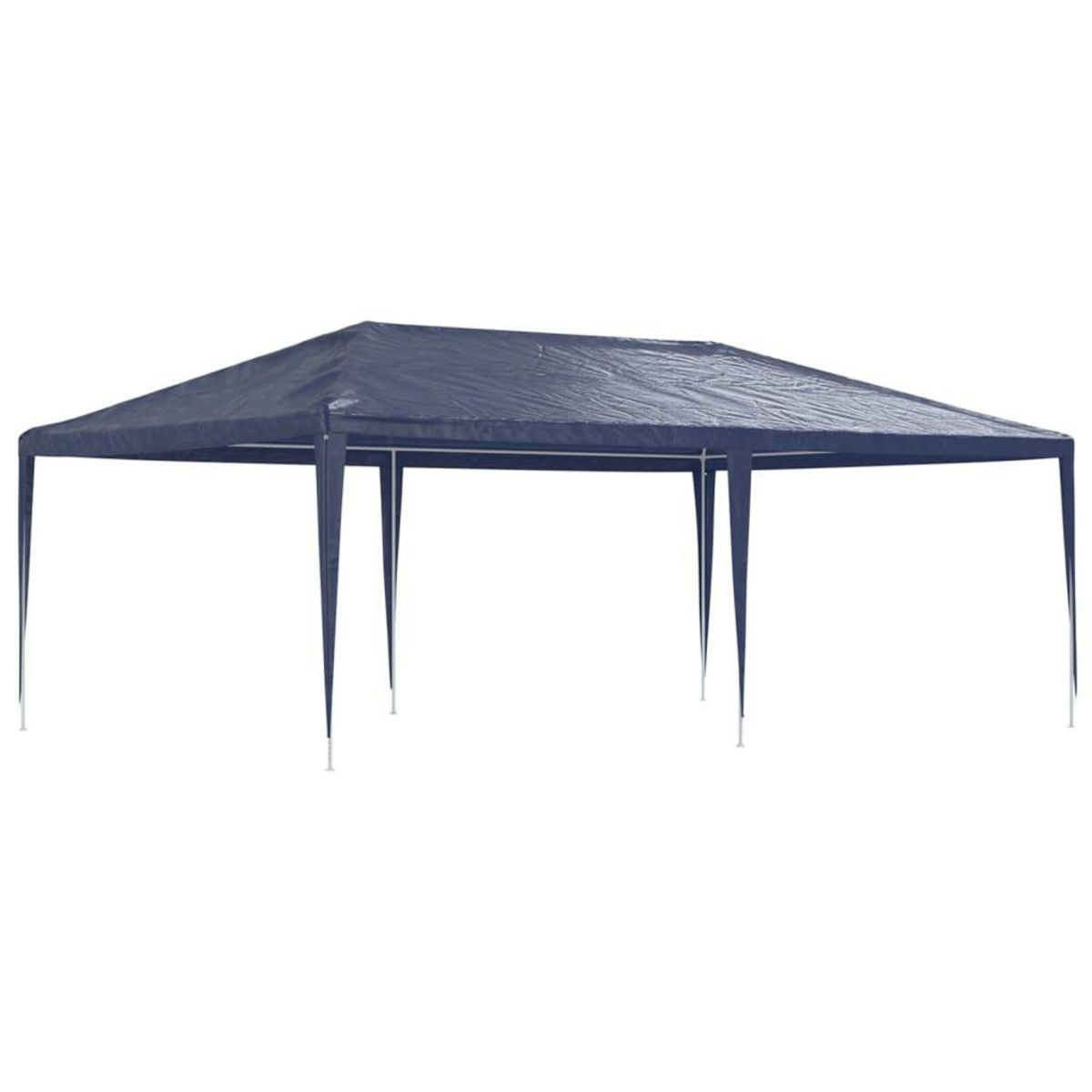 VIDAXL Tente de reception 4x6 m bleu