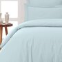Voir la diapositive 2 : Sensei Maison Housse de couette en percale coton SOFT PERCALE
