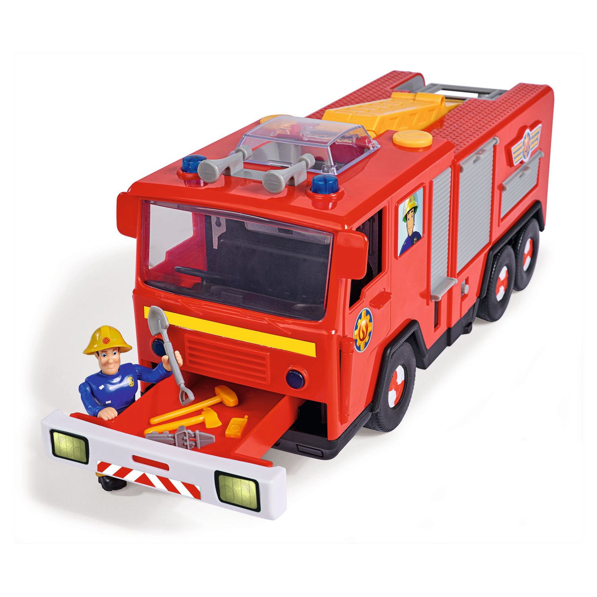 Voir la diapositive 7 : SMOBY Camion pompier Jupiter Sam le Pompier