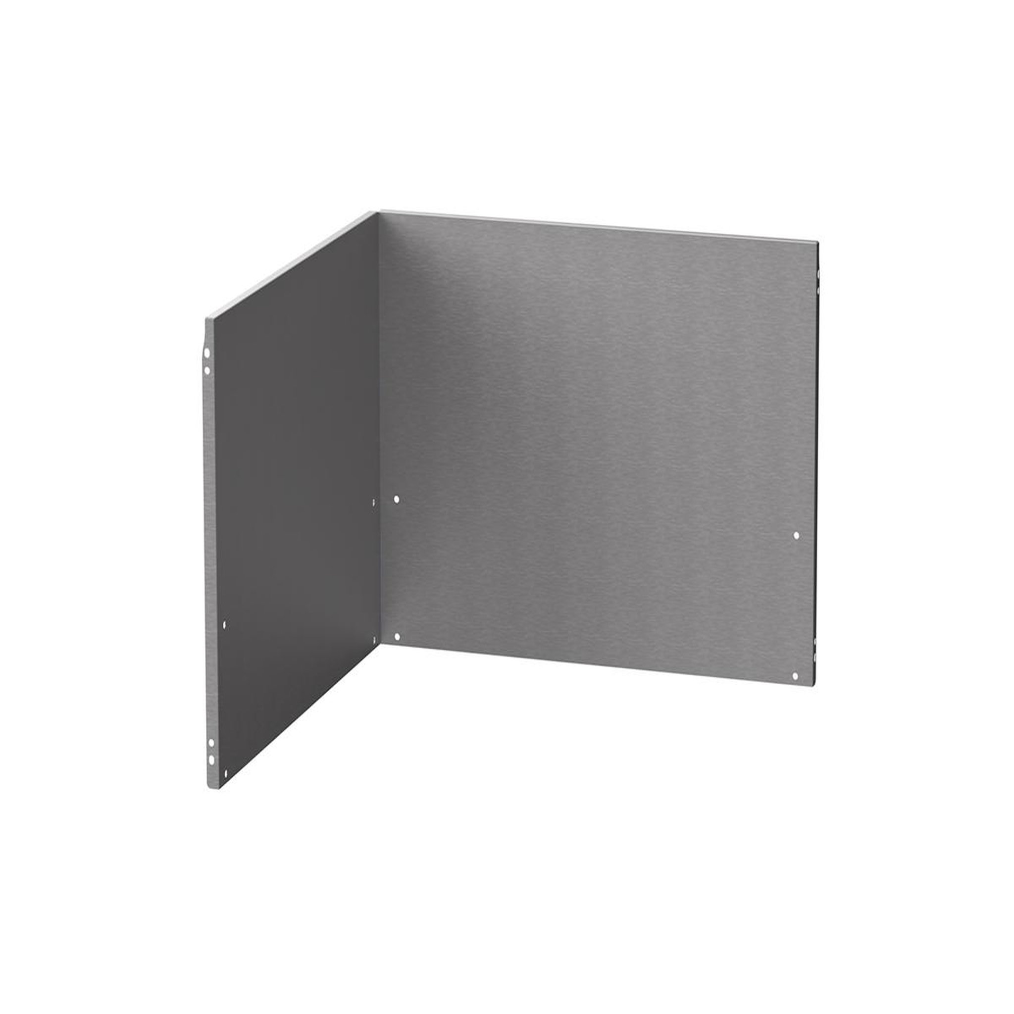 Le marquier Crédence angle inox pour cuisine extérieure - le marquier