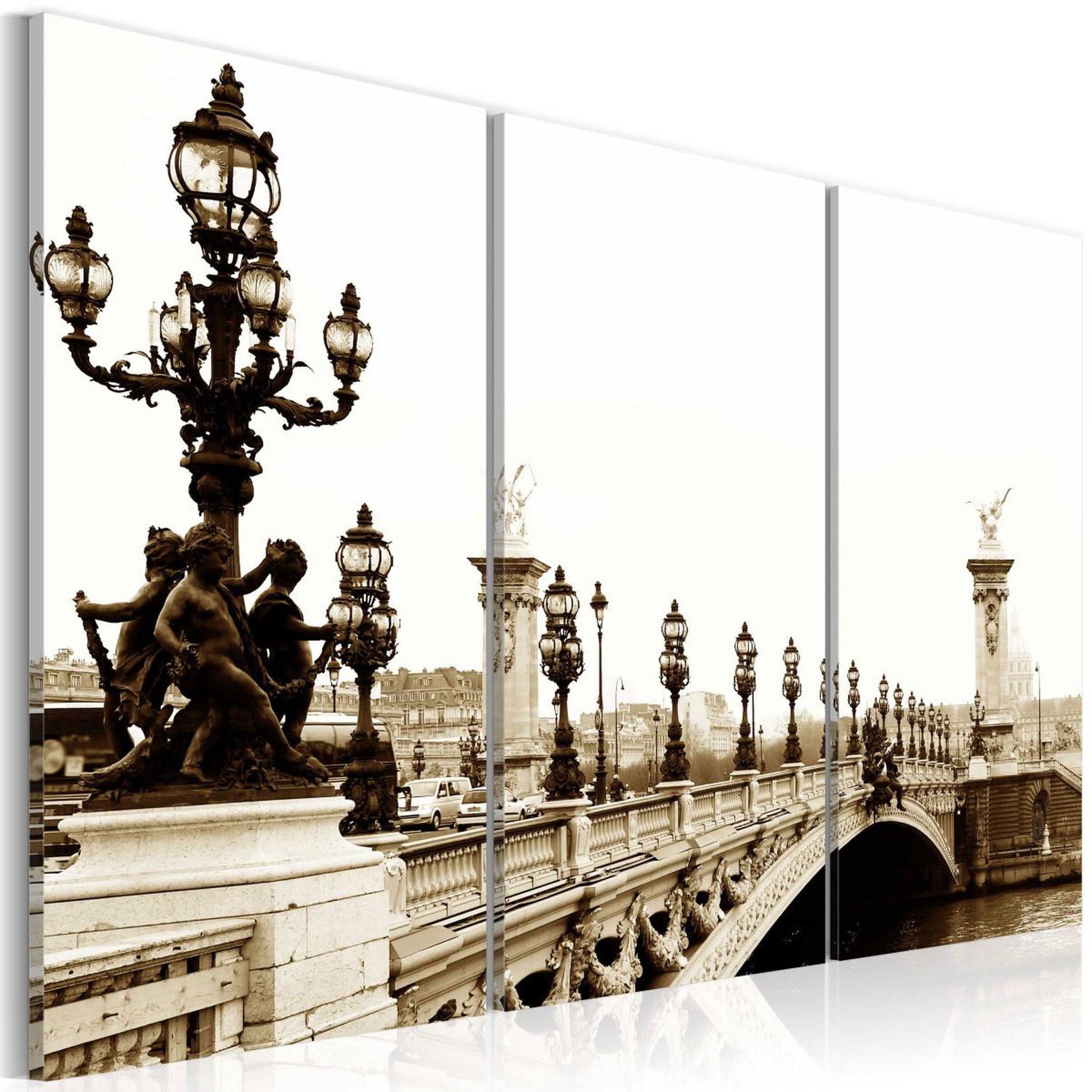 Voir la diapositive 1 : Paris Prix Tableau Imprimé  Balade Romantique à Paris