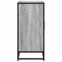 Voir la diapositive 5 : VIDAXL Buffet sonoma gris 92x35x76 cm bois d'ingenierie