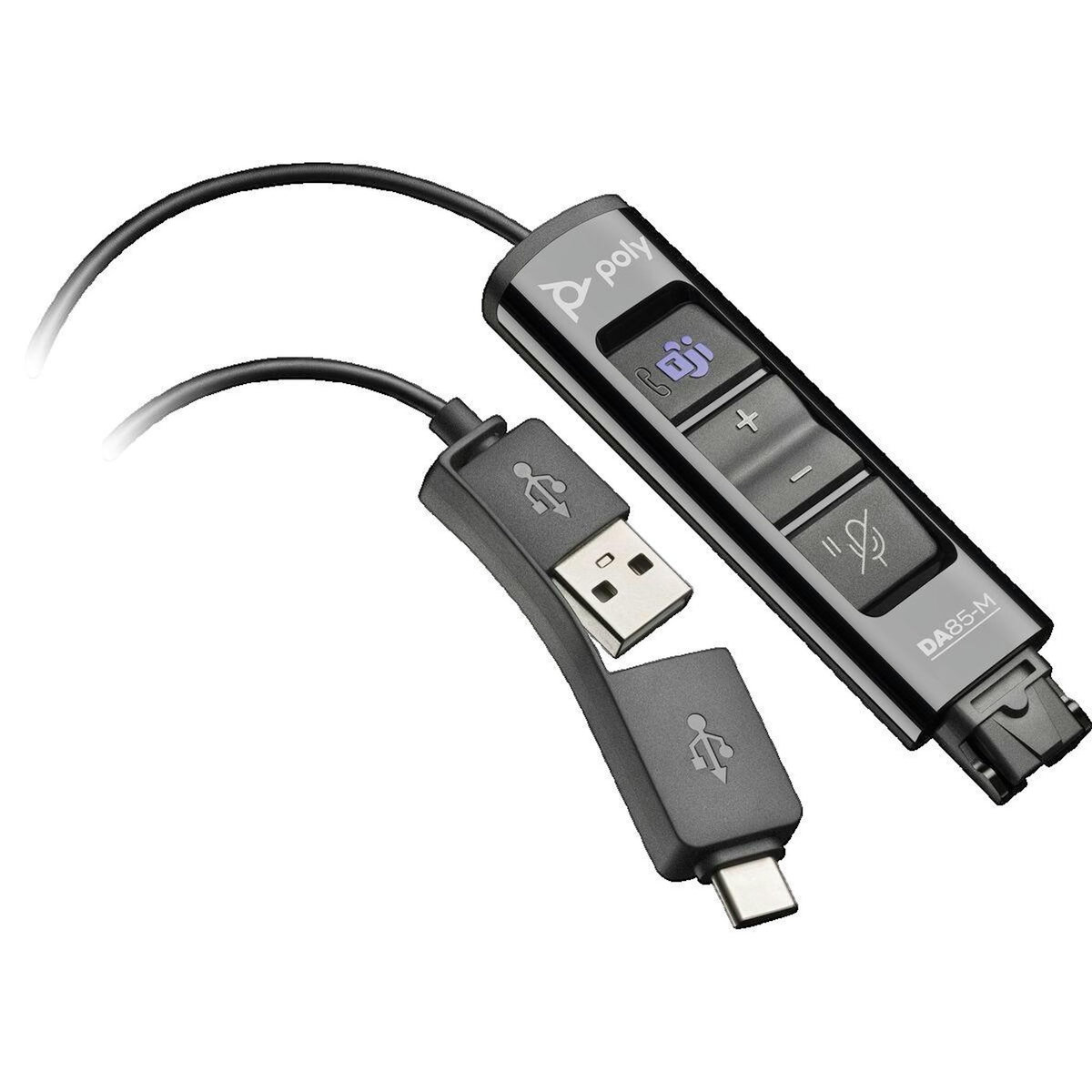 POLYCOM Adaptateur Poly DA85-M - Soundkarte - USB pour casques