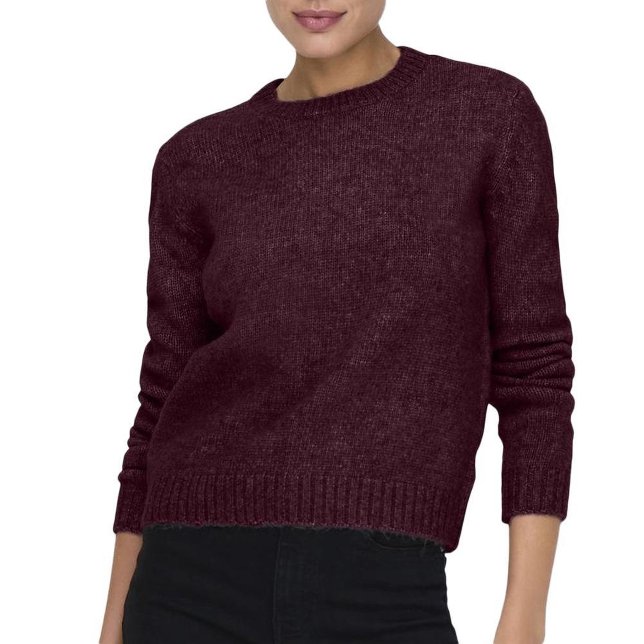 Voir la diapositive 1 : JACQUELINE DE YONG Pull Prune Femme JDY Silja