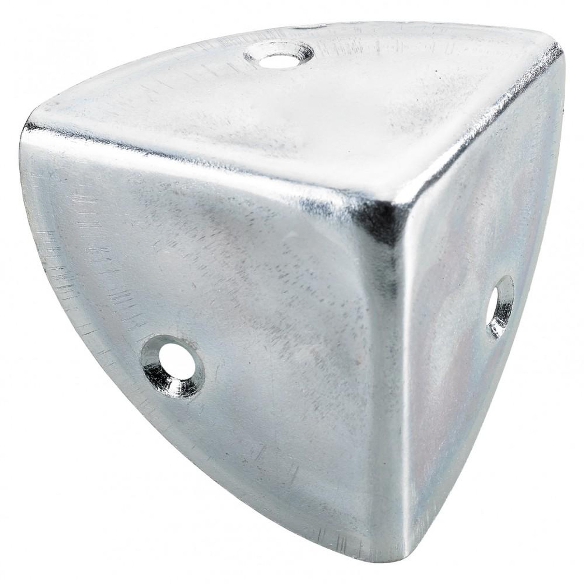CENTRALE BRICO Coin de valise à visser acier zingué HETTICH, L.45 mm