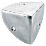 CENTRALE BRICO Coin de valise à visser acier zingué HETTICH, L.45 mm