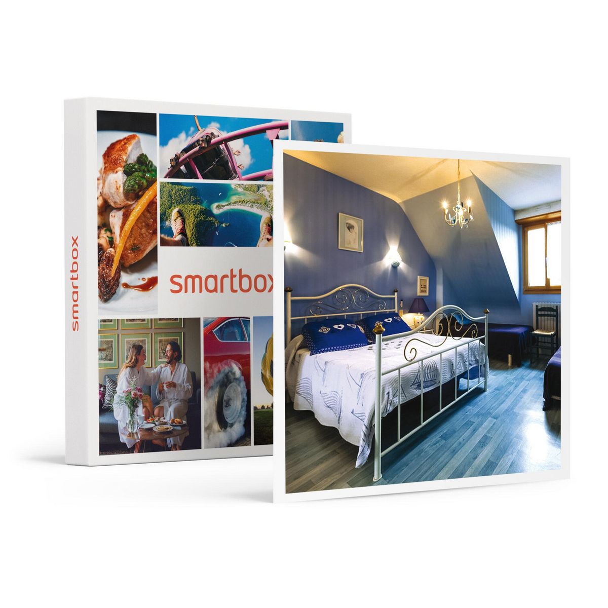 Smartbox Séjour familial en chambre d'hôtes : 3 jours avec dîner près de Saint-Malo - Coffret Cadeau Séjour