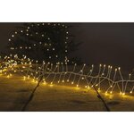 FEERIC LIGHT & CHRISTMAS Guirlande Boa d'extérieur 5 mètres - 400 LED - Blanc