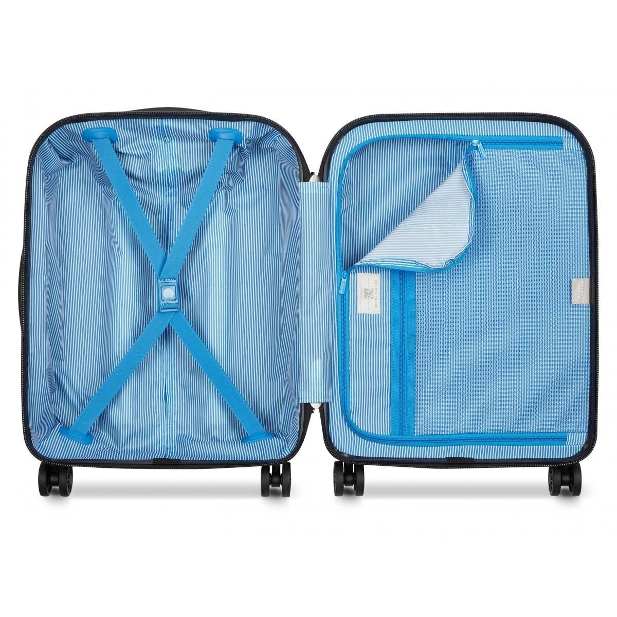 Delsey Valise cabine rigide Flanerie Se Polycarbonate TSA