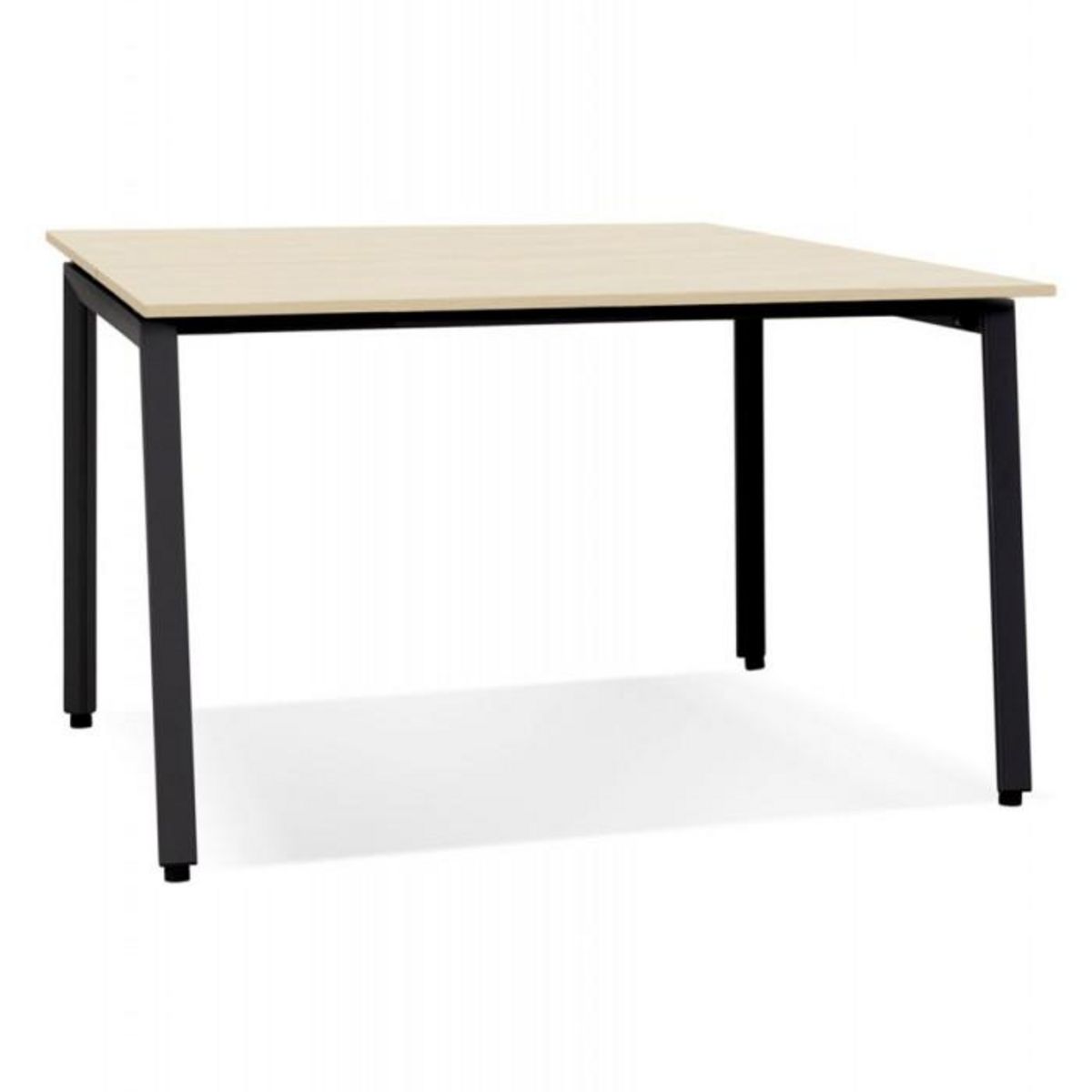 Paris Prix Bureau Bench Double  Rosendo  160cm Noir & Naturel