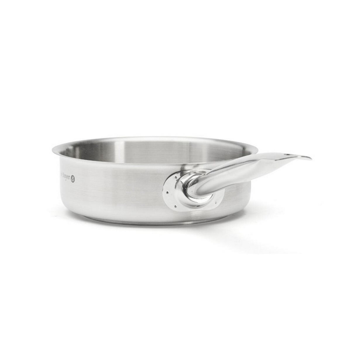 De buyer Sauteuse 24cm inox sans couvercle - 3502.24