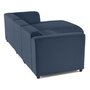 Voir la diapositive 6 : LISA DESIGN Suaro - canapé modulable d'angle droit 4 places en tissu texturé