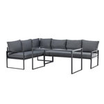 Paris Prix Salon d'Angle de Jardin  Zingaro  241cm Noir