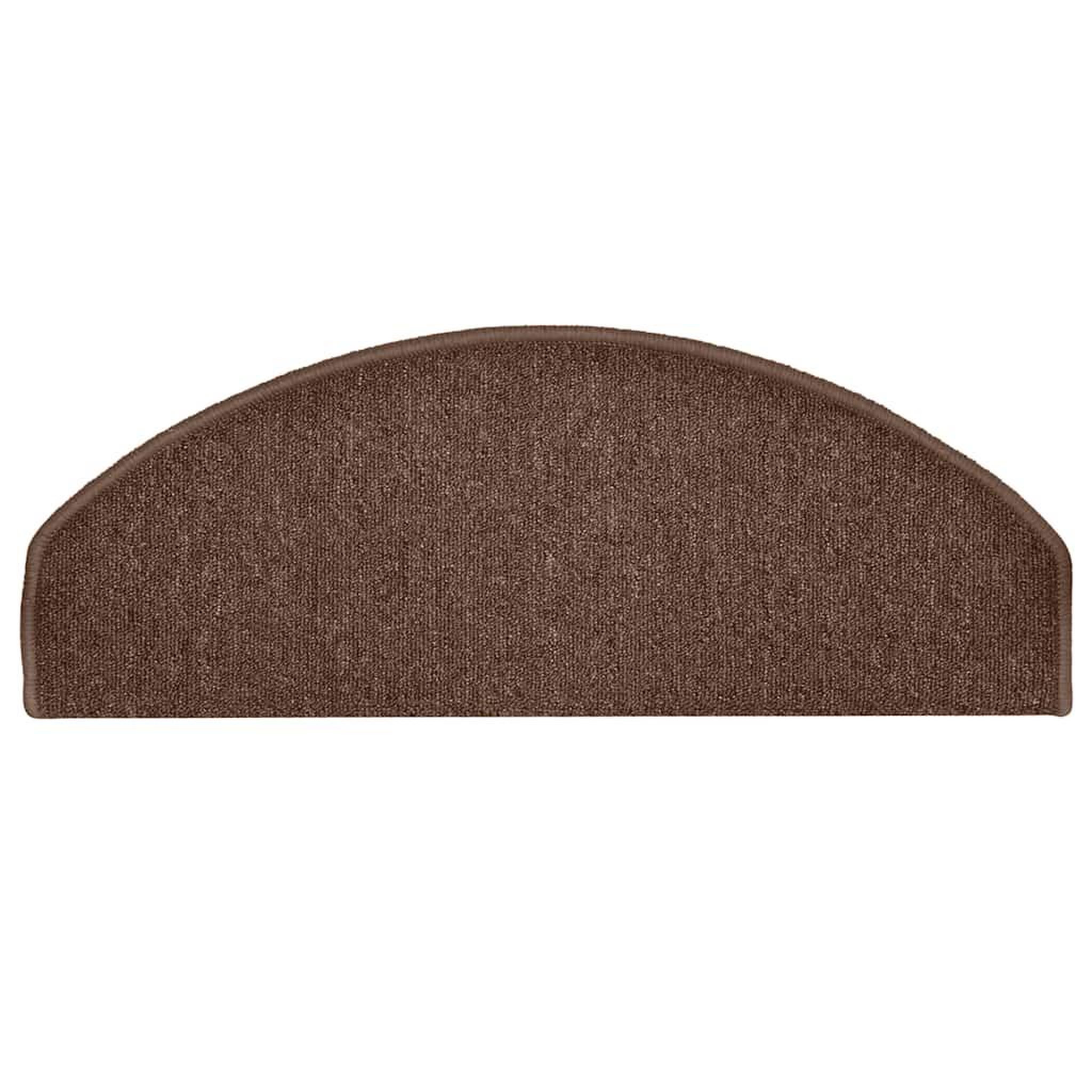 Voir la diapositive 4 : VIDAXL Tapis d'escalier 30 pcs marron 65x24x4 cm