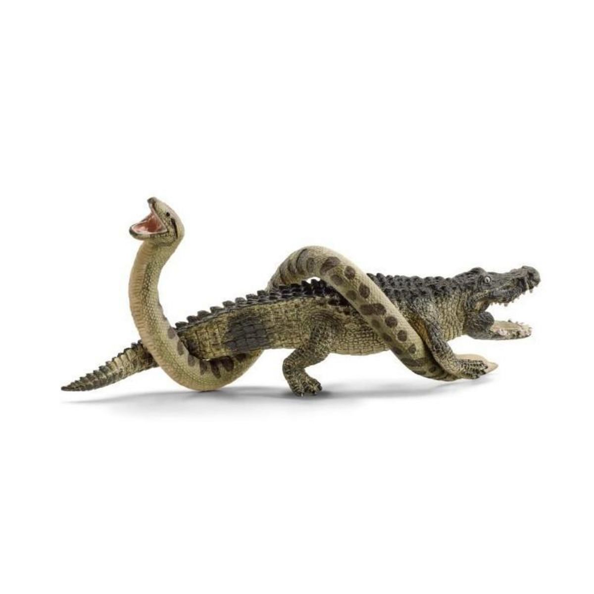Schleich SCHLEICH - Duel Aligator/Anaconda - 42625 - Gamme Wild Life