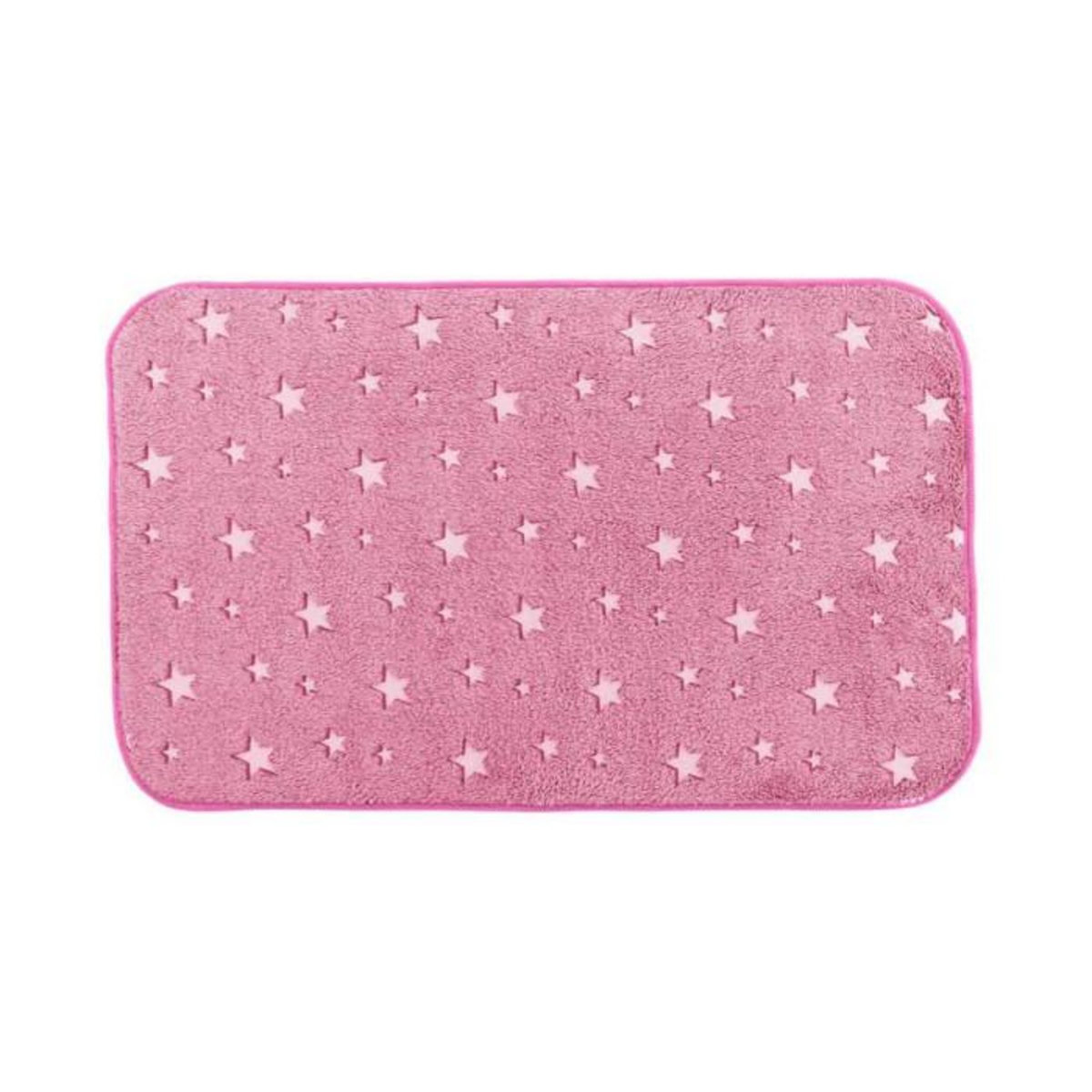 Paris Prix Tapis Enfant Déco  Fluo Night  50x80cm Fuchsia
