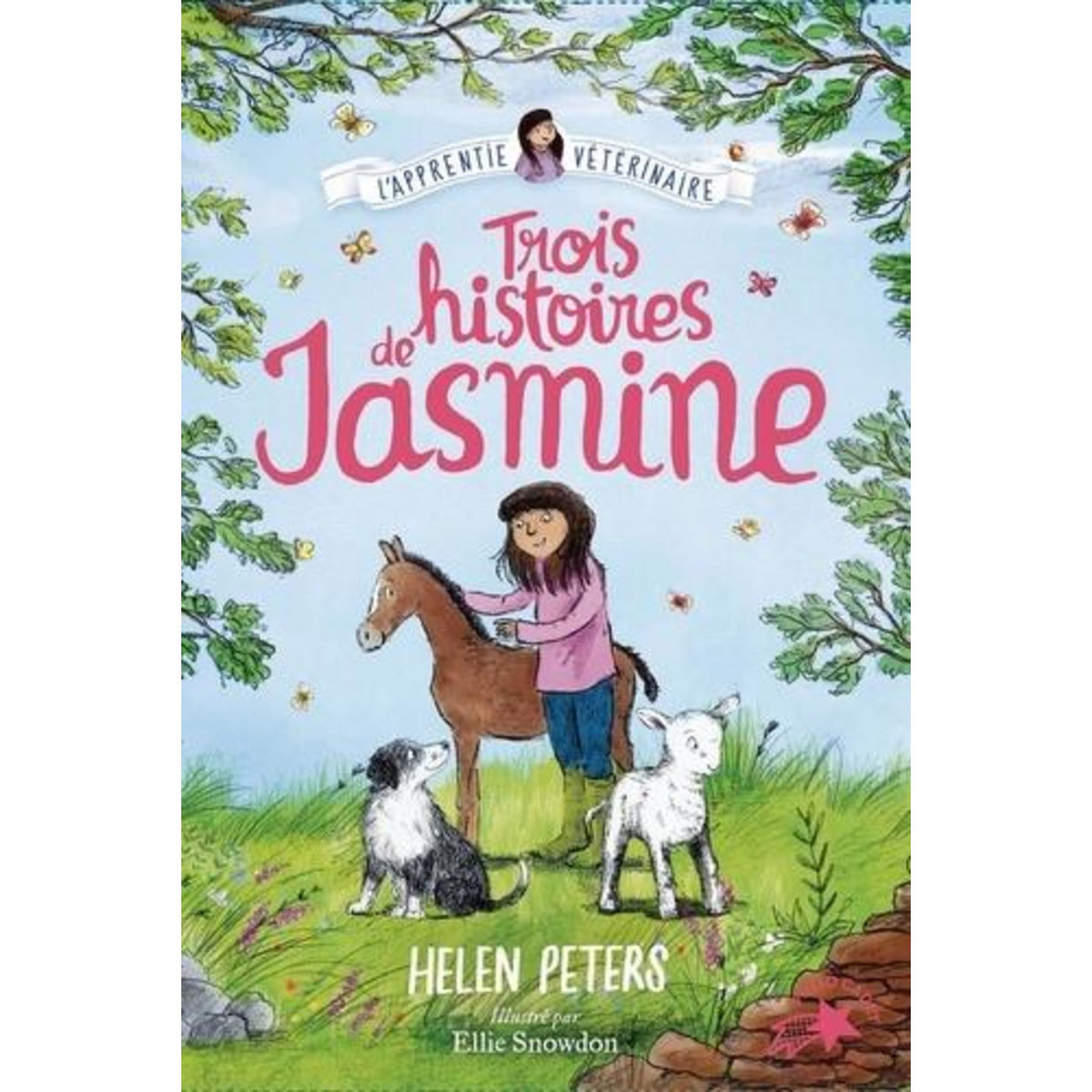 L'APPRENTIE VETERINAIRE : TROIS HISTOIRES DE JASMINE. COFFRET EN 3 VOLUMES : UN POULAIN NOMME TEMPETE ; UN AGNEAU NOMME TREFLE ; UN CHIOT NOMME STAR, Peters Helen