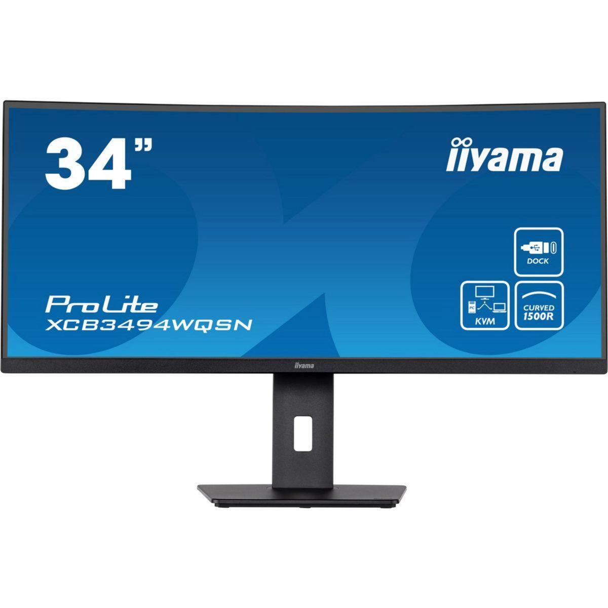Iiyama Ecran PC PROLITE XCB3494WQSN-B5 Incurvé 34'' VA