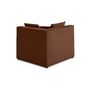 Voir la diapositive 4 : LISA DESIGN Amalfi - module d'angle réversible - en tissu